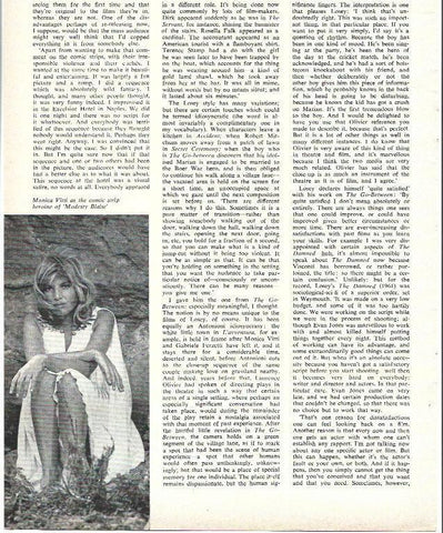 LAMINA 39500: Monica Vitti en Modesty Blaise