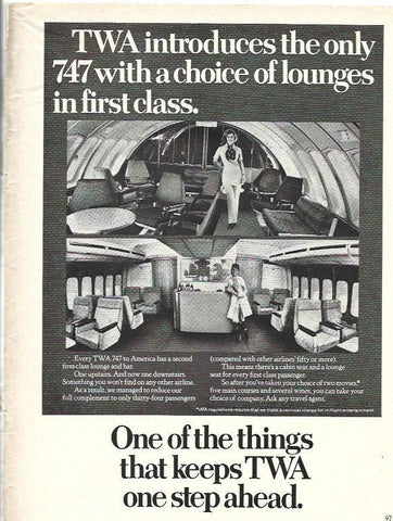 LAMINA 39513: Publicidad de TWA