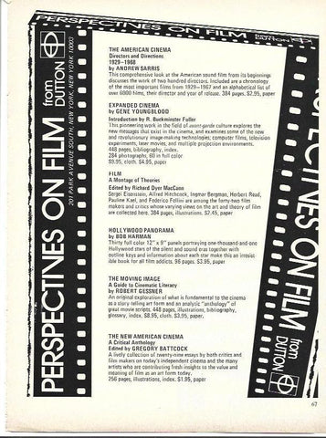 LAMINA 39538: Perspectives on film