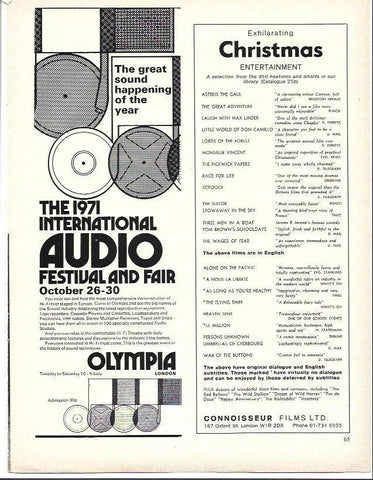 LAMINA 39537: Publicidad de International Audio Festival