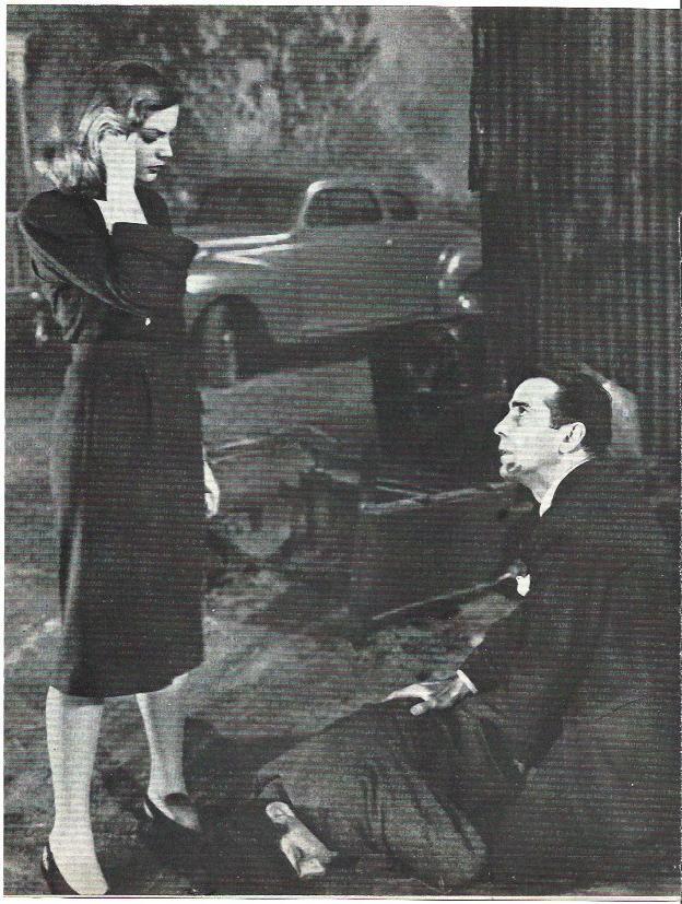 LAMINA 39528: Humphrey Bogart y Lauren Bacall 