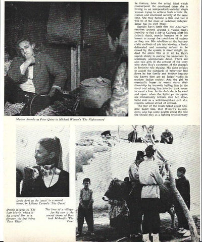 LAMINA 39521: Marlon Brando en The Nightcomer's