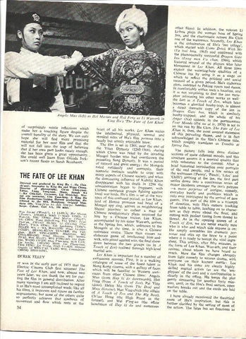 LAMINA 39442: Angelo Mao en The Fate of Lee Khan