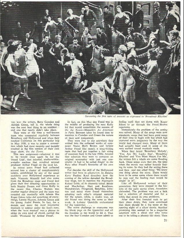 LAMINA 39439: Escena de Broadway Rhythm
