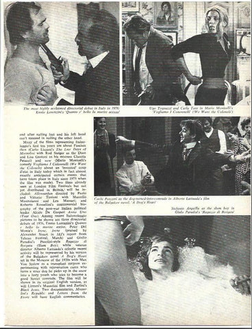 LAMINA 39438: Escenas de cine de Italia