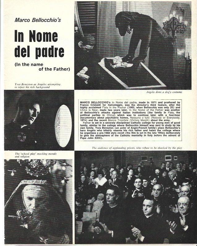 LAMINA 39437: Escenas de In nome del padre
