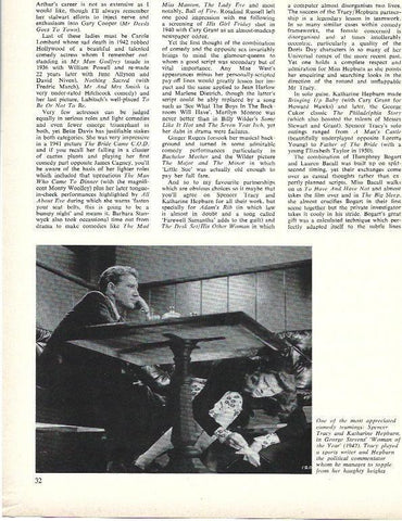 LAMINA 39481: Spencer Tracy y Katherine Hepburn en Woman of the Year