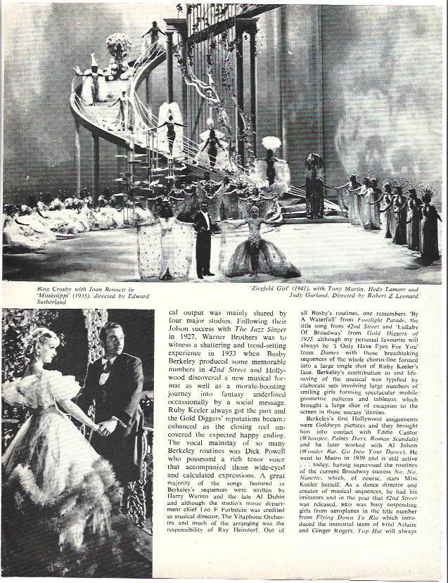 LAMINA 39476: Escenas de Mississippi y Ziegfeld Girls
