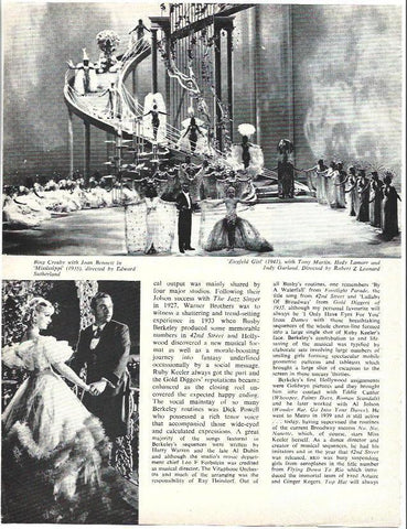 LAMINA 39476: Escenas de Mississippi y Ziegfeld Girls