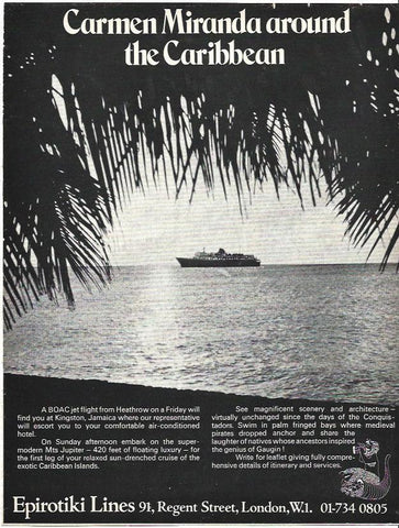 LAMINA 39475: Publicidad de Epirotiki Lines