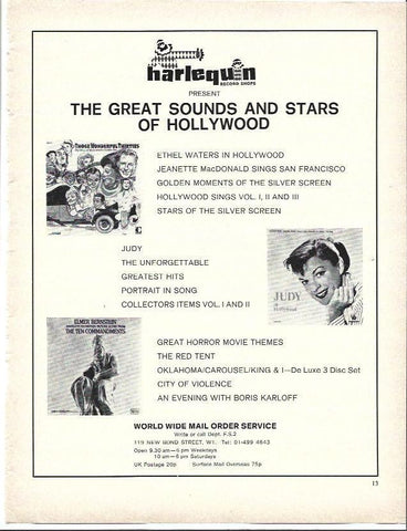 LAMINA 39471: Publicidad de Harlequin