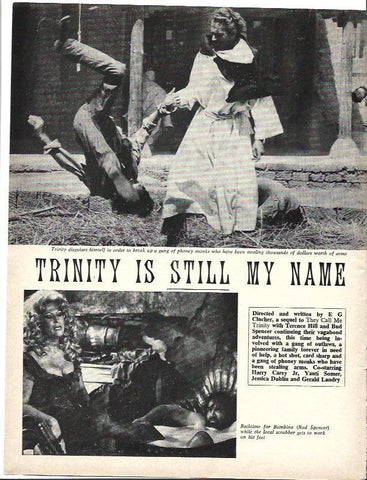 LAMINA 39465: Escenas de Trinity is still my name