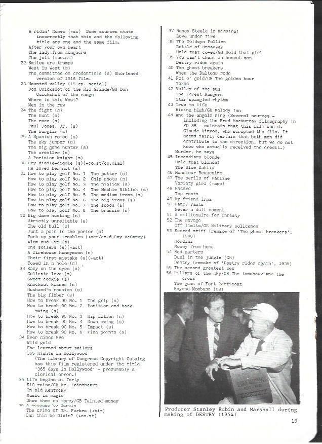 LAMINA 39628: Stanley Rubin y Marshall 
