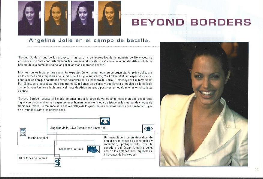 LAMINA 39621: Beyond Borders con Angelina Jolie