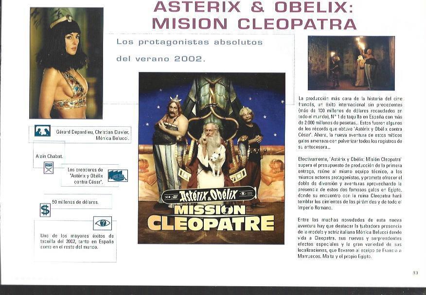 LAMINA 39620: Asterix y Obelix Mision Cleopatra