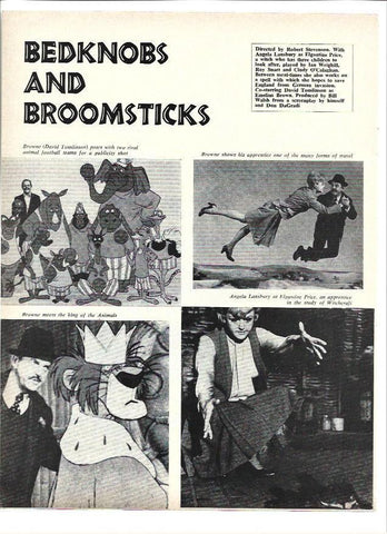 LAMINA 39654: Escenas de Bedknobs and Broomsticks