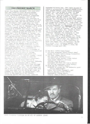 LAMINA 39640: Fredric March en An Act of Murder