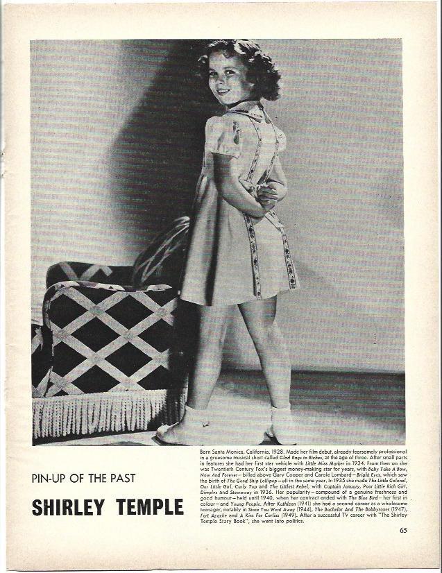 LAMINA 39568: Shirley Temple