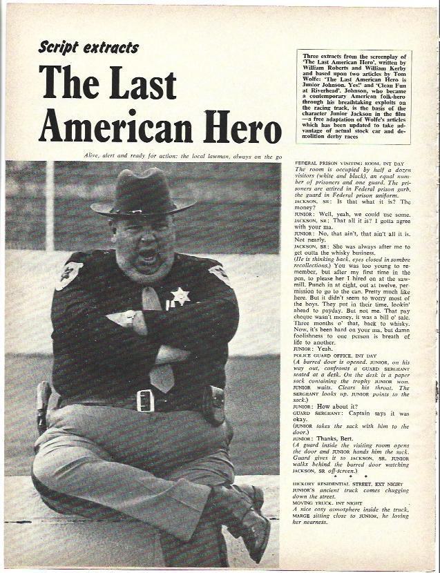 LAMINA 39565: Actor de The Last American Hero