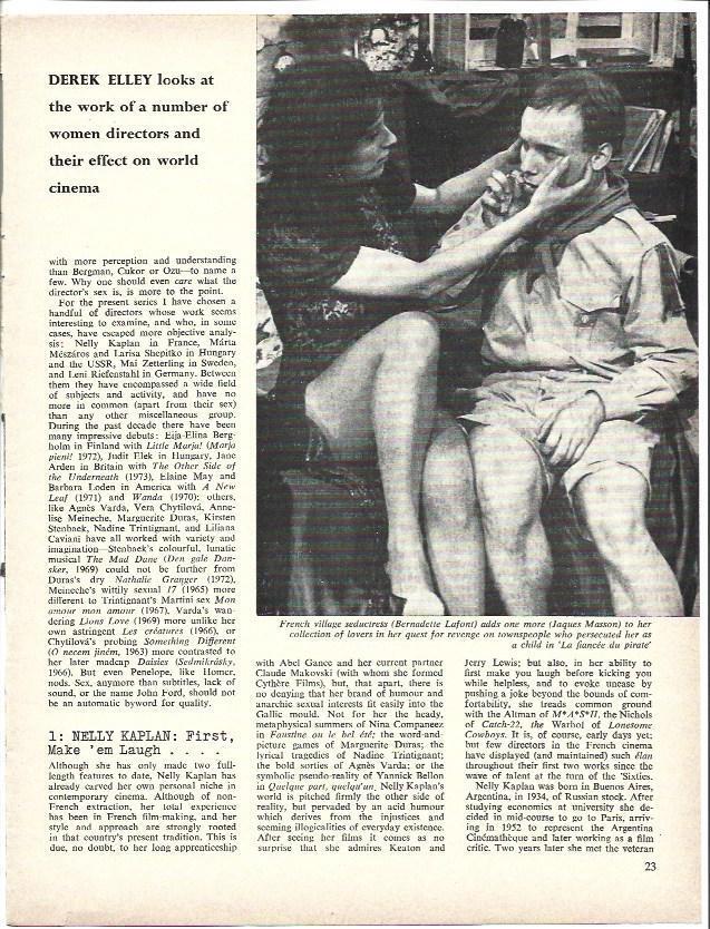 LAMINA 39563: Bernardette Lafont y  Jaques Masson