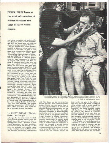 LAMINA 39563: Bernardette Lafont y  Jaques Masson