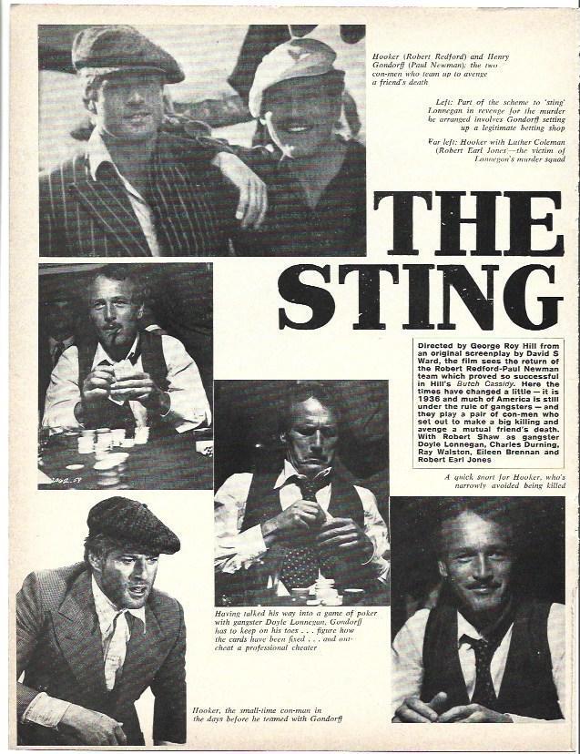LAMINA 39562: Redford y Newman en EL Golpe