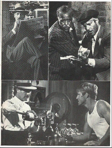 LAMINA 39561: Escenas de The Sting. El golpe
