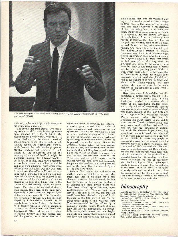 LAMINA 39548: Jean Louis Trintignant
