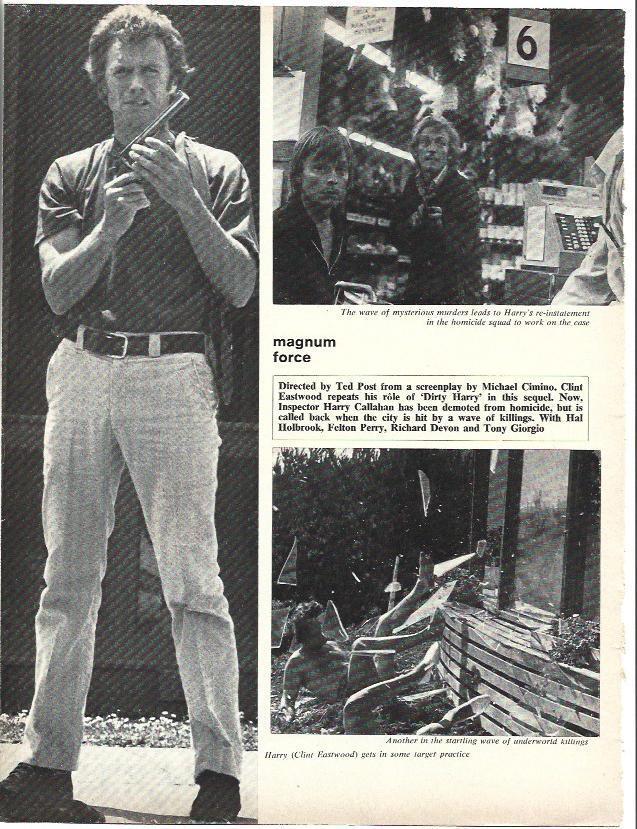LAMINA 39545: Clint Eastwood en Magnum Force