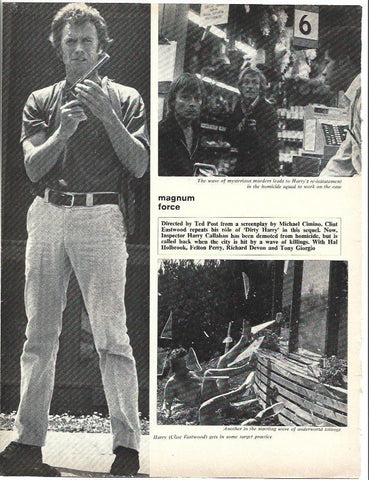 LAMINA 39545: Clint Eastwood en Magnum Force
