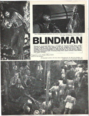 LAMINA 39570: Escenas de Blindman