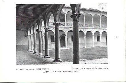 LAMINA 39210: Patio principal del Archivo de Alcala de Henares