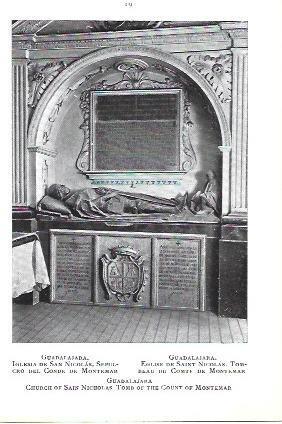 LAMINA 39209: Sepulcro del Conde de Montemar. Guadalajara