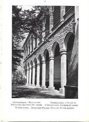 LAMINA 39205: Galeria del Jardin del Palacio del Infantado. Guadalajara