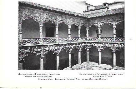LAMINA 39202:  Patio central del Palacio del Infantado. Guadalajara
