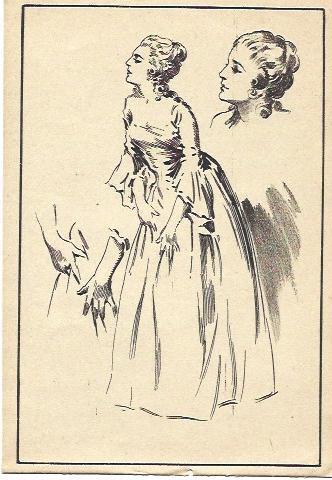 LAMINA 39196: Mujer del siglo XIX