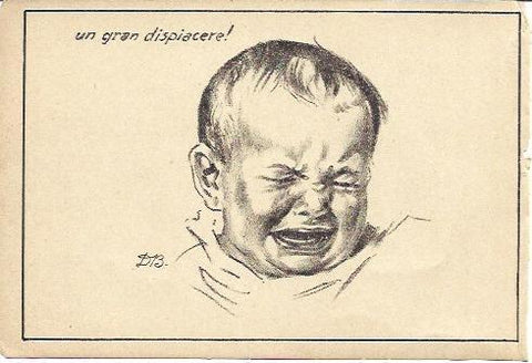 LAMINA 39194: Bebe llorando