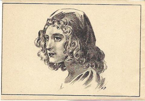 LAMINA 39191: Rostro de mujer