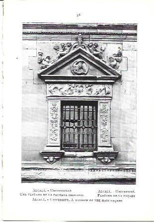LAMINA 39217: Ventana de la Universidad de Alcala de Henares