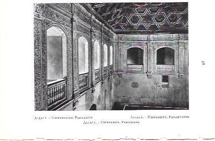LAMINA 39218: Paraninfo de la Universidad de Alcala de Henares