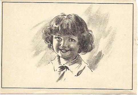 LAMINA 39224: Rostro de niña
