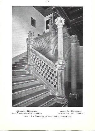 LAMINA 39222: Escalera del Convento de la Imagen. Alcala de Henares