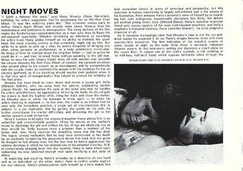 LAMINA 39306: Susan Clark y Gene Hackman en Night Movies
