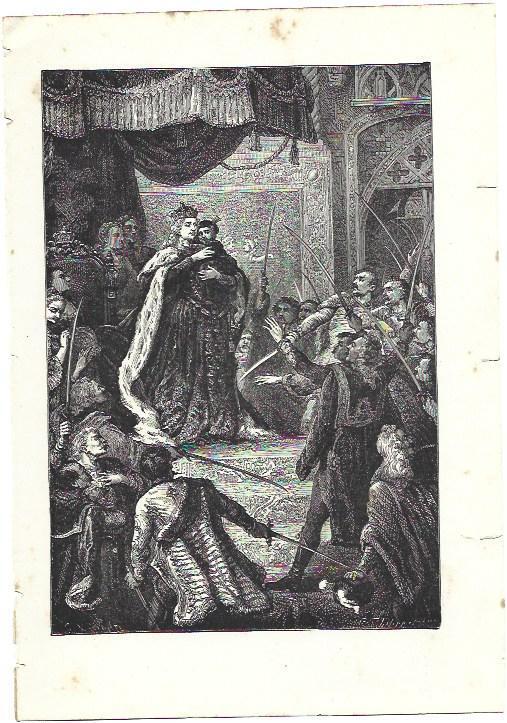 LAMINA 39384: Victoria ante la reina