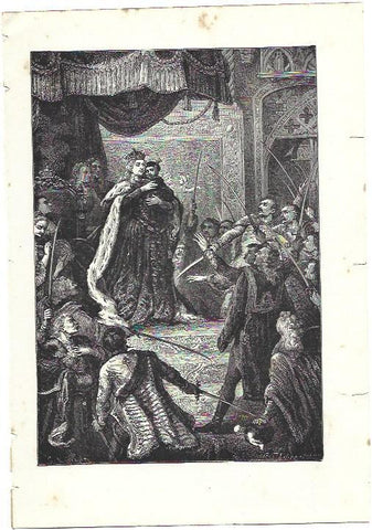 LAMINA 39384: Victoria ante la reina