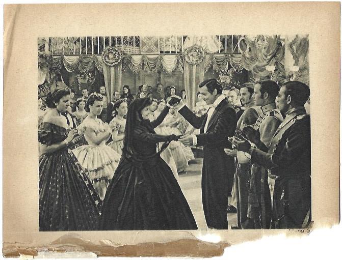 LAMINA 39372: Escena de baile en Lo que el viento se llevo