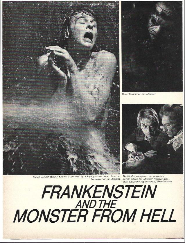 LAMINA 39421: Frankestein and the Monster from hell
