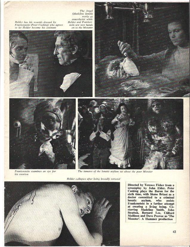 LAMINA 39420: Escenas de Frankestein and the Monster from hell