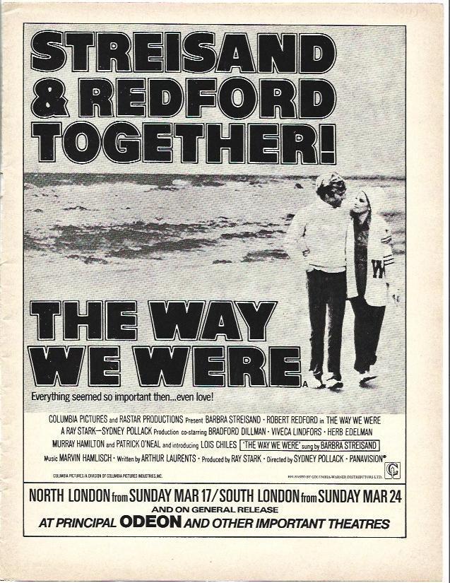 LAMINA 39410: The way we were de Robert Redford