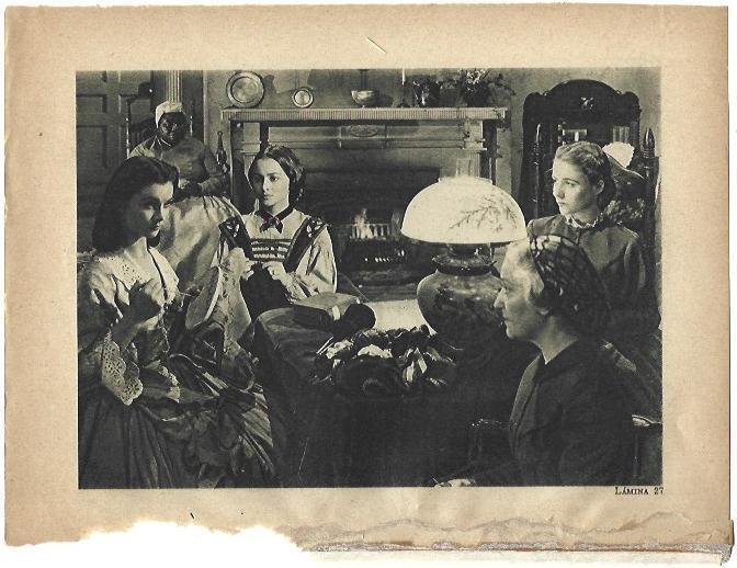 LAMINA 39364: Olivia de Havilland y Vivien Leigh en Lo que el viento se llevo
